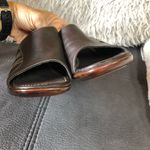 Aerosoles  Brown Leather Mules Size 8.5W Photo 8