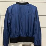 Anthropologie  Juneworthy Bomber Blue Jacket Photo 2