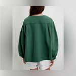 Free People NWT We The Free Total Eclipse Tee - pine forest dark green - Small Photo 4