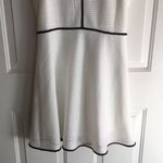 Bleuh Ciel New Women’s  Midi Dress Stretchy Lightweight White Black Size Large Photo 4