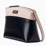 Kate Spade Jeanne Crossbody Bag Black Pink Leather Shoulder Bag Photo 1