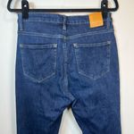 DU/ER Women's High Rise Skinny Jeans Dark Blue Denim Soft Stretch FLAW Sz 29x31 Photo 8