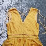 Adelyn Rae  Emilie Woven Ruffle A-Line Dress Photo 7