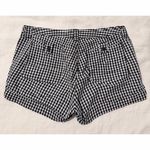 Gap  Aubrey Linen Blend Gingham Shorts Photo 2