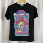 For Love Bell Large Led Zeppelin Electric Magic Retro Graphic Tee Shirt Baby Tee Black Photo 0