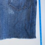 Pure Energy WOMEN'S BLUE JEAN DENIM DISTRESSED FRAYED MINI SKIRT PLUS  SIZE 14 Photo 7