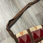 Turkish Handmade Kilim Crossbody Boho Bag Red Photo 3