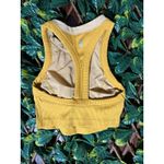 Free People Movement by Free People Yellow Sports Bra Size XS Photo 1