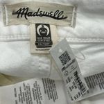 Madewell NWT Curvy Emmett Wide-Leg Crop Pants Ivory Women's Size 25 Stretch Photo 3