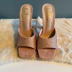 Lulus Karelee Light Nude Rhinestone Platform High Heel Photo 4