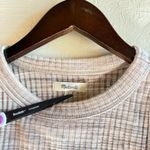 Madewell Brightside Rib Cutaway Tank Size Large Peachy Spacedye Photo 2