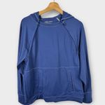 Oscar de la Renta Care + Wear size Large Chemotherapy Port Access Hoodie Blue Photo 1