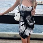 Retrofête RETROFETE Auris Dress in Black Tie Dye Size X-Small Photo 0