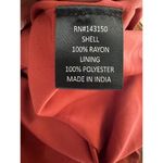 Chloe Oliver Beaded Rust Dress XS Oversized Dolman Sleeve Photo 7