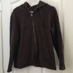 FINAL MARKDOWN Ladies basic editions hooded jacket large Brown Photo 0