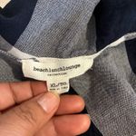 Beach Lunch Lounge Womens XL One Shoulder Ruffle‎ Plaid Casual Preppy Chic Photo 2