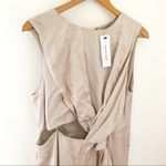 Topshop Satin Twist Jumpsuit Photo 4