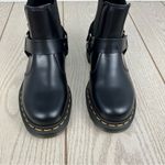 Dr. Martens  Wincox Smooth Leather Buckle Boots EU 37/L 6/M 5 Black $180 Photo 3