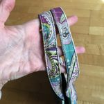 Vera Bradley Colorful Shoulder Tote, Purple Heather Paisley (Retired Print) Photo 11