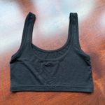 Missguided  Black Knit Crop Tank Top Cropped Size Small US 2 Photo 3