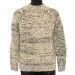 Romeo + Juliet Couture Marbled Knit Sweater in Cream and Black Photo 0