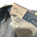 Simple Society Blue Distressed Jean Shorts Vintage Style Photo 4