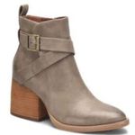 Kork-Ease  Korks Shyla Taupe Suede Leather Boots Womens 8.5 Casual Fall Chunky Photo 0