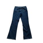 Garnet Hill  Dark Wash Blue Bootcut Cotton Spandex Y2K Tall  Jeans SZ 10 #2022 Photo 3
