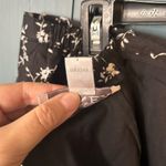 Casual Corner Black and White Floral Pencil Skirt | Size 1X Photo 5