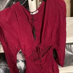 Mixology  were all pretty girls dress ruched the front ruffle mini medium NWT Photo 5