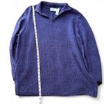 Liz Claiborne Vintage Elizabeth by  Purple Marled Sweater Photo 7