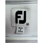 FootJoy  Women's Golf Zip Up Vest White Gray Medium Photo 1