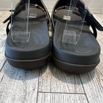 Aetrex  Kori Slide Sandals Pewter Size 40 9-9.5M Embellished Beaded Metallic Photo 4