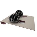 Kate Spade New York EARN YOUR STRIPES STATEMENT STUDS IN BLACK Photo 3