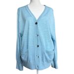 MM.LaFleur The Rosalia Pointelle Cardigan - Light Merino Sz XL Photo 3