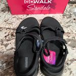 Skechers Go Walk Flex Sandal Sublime Womens Black Sandals Size 11 141451/BBK New Photo 3