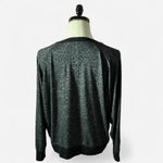 Victoria's Secret  PINK LOVEPINK Gray Black Long Sleeve‎ Pullover Top Photo 1