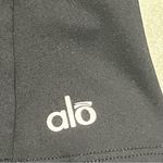 Alo Yoga Alo Black & Turquoise Blue Bra Tank size Medium Photo 4