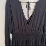 Old Navy Waist-Defined V-Neck Jumpsuit Black L Photo 10