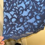 Lilly Pulitzer Kiri Blue Lace Peplum Mini Dress Photo 5