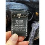 7 For All Mankind WOMEN'S DARK WASH STRAIGHT ANKLE JEANS DENIM SIZE 31 Photo 3