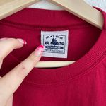 Vintage 90s Red Stuffed Animals Friends Single Stitch Graphic Short Sleeve Tee Size M Photo 7