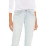 Rag and Bone Dre Jeans Low-Rise Slim Boyfriend Blue Medium Wash Size 28 Photo 0