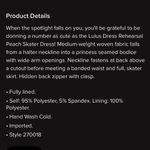 Lulus Halter Neck Skater Dress Pink Size M Photo 3