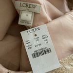 J.Crew Factory New Pink Rose Gold V Neck Jacquard Flare Dress Photo 3