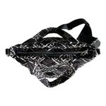 INC International Concepts Black and White Geometric Crossbody Bag Photo 4