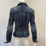 7 For All Mankind  Denim Zip-Up Jacket Y2K Photo 7