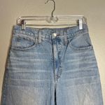 Madewell Balloon Jeans Size 27 Crop High Rise Whistler Wash Faded Light NEW Photo 4