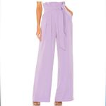 Lovers + Friends  Ashwood Wide Leg Pastel Lavender Pants Photo 0