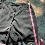 Banana Republic Black High Rise Skirt Shorts Skort Size 6 Button Fly Preppy Y2K Photo 10